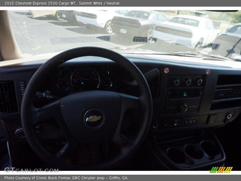 Summit White / Neutral 2015 Chevrolet Express 2500 Cargo WT