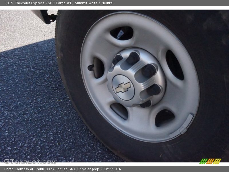 Summit White / Neutral 2015 Chevrolet Express 2500 Cargo WT