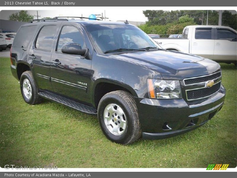 Black / Ebony 2013 Chevrolet Tahoe LS