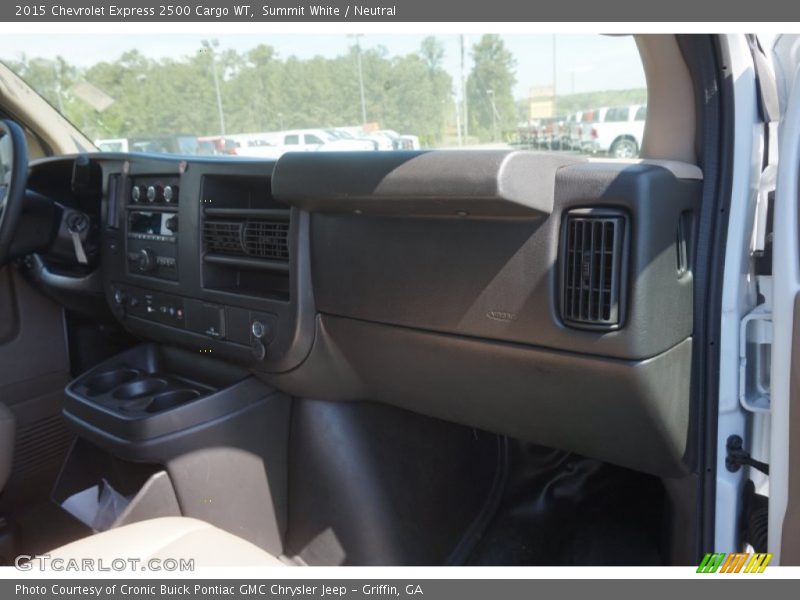Summit White / Neutral 2015 Chevrolet Express 2500 Cargo WT