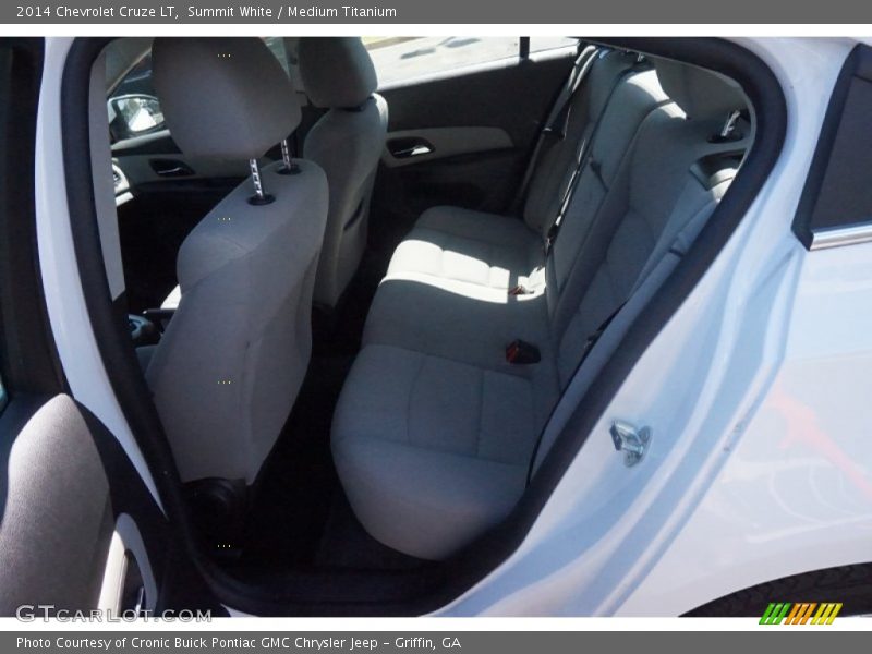 Summit White / Medium Titanium 2014 Chevrolet Cruze LT