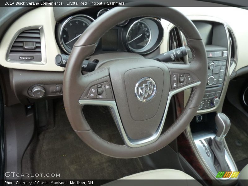 Crystal Red Tintcoat / Cashmere 2014 Buick Verano Convenience