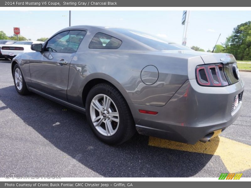 Sterling Gray / Charcoal Black 2014 Ford Mustang V6 Coupe