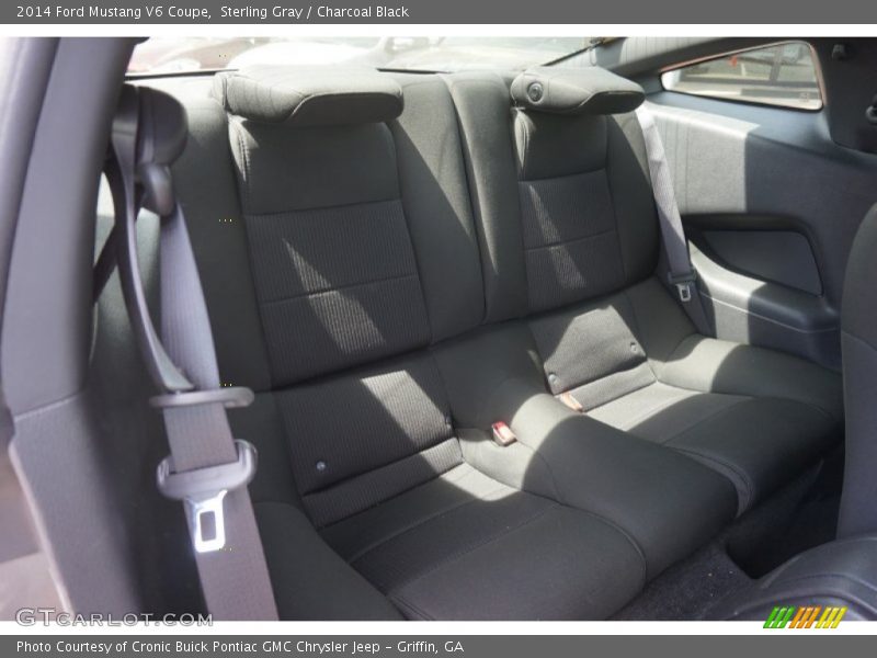 Sterling Gray / Charcoal Black 2014 Ford Mustang V6 Coupe