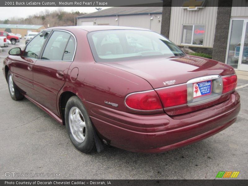 Medium Red Pearl / Taupe 2001 Buick LeSabre Custom