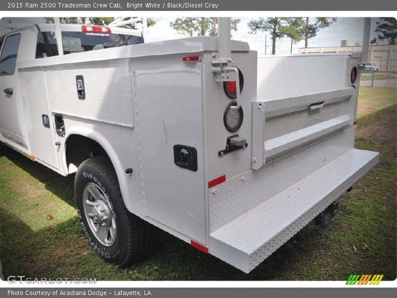 Bright White / Black/Diesel Gray 2015 Ram 2500 Tradesman Crew Cab