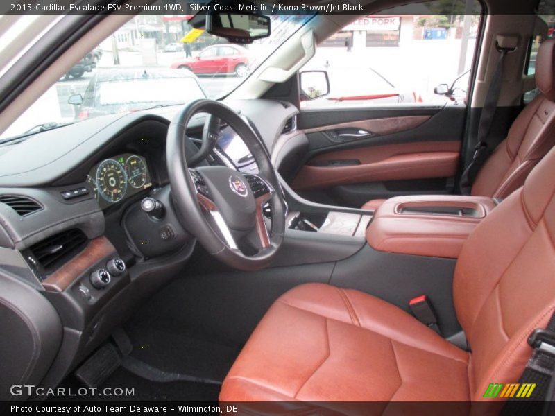  2015 Escalade ESV Premium 4WD Kona Brown/Jet Black Interior