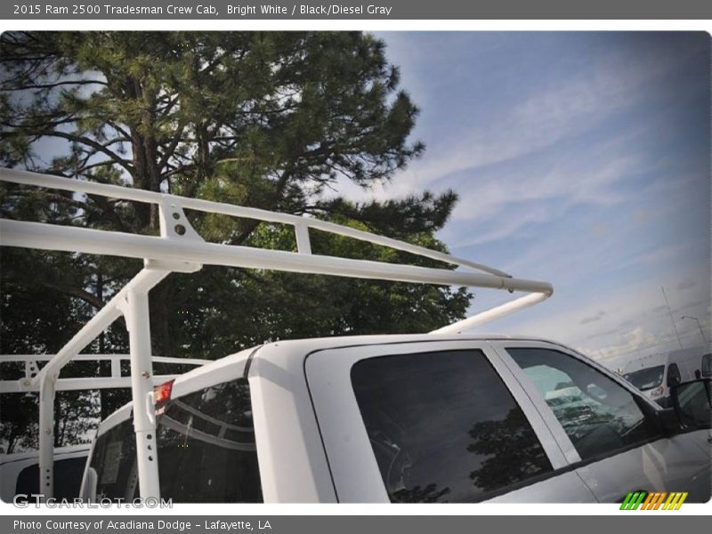 Bright White / Black/Diesel Gray 2015 Ram 2500 Tradesman Crew Cab