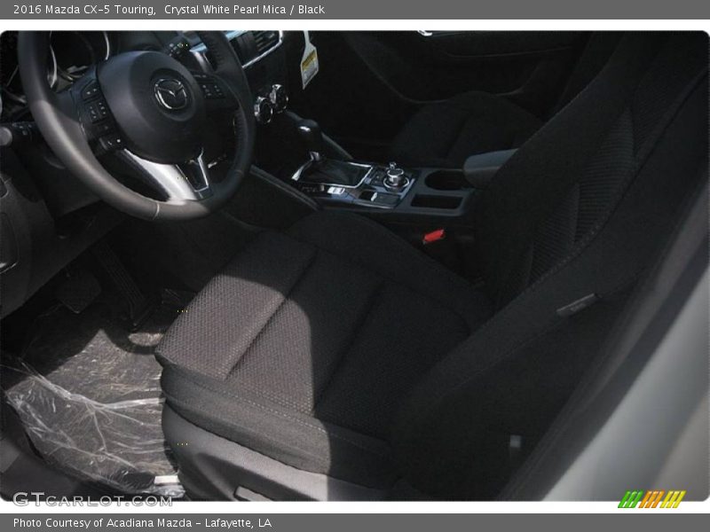 Crystal White Pearl Mica / Black 2016 Mazda CX-5 Touring