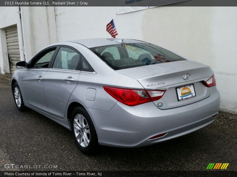Radiant Silver / Gray 2013 Hyundai Sonata GLS