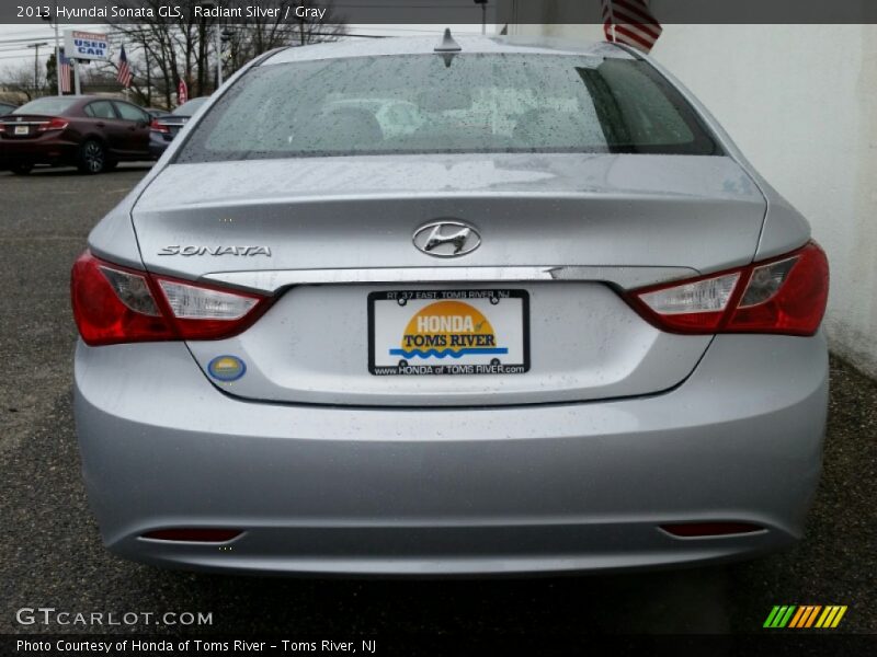 Radiant Silver / Gray 2013 Hyundai Sonata GLS