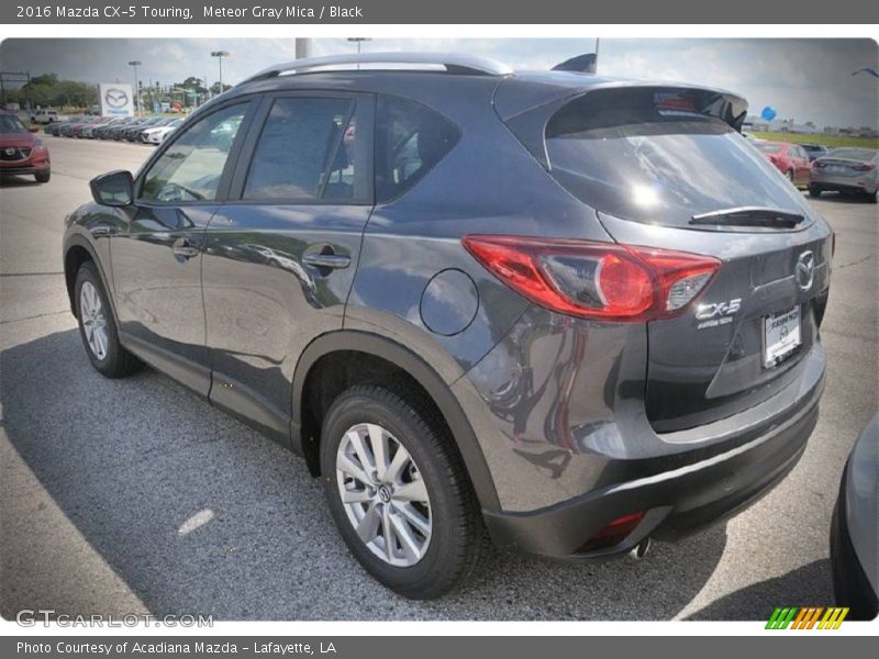 Meteor Gray Mica / Black 2016 Mazda CX-5 Touring