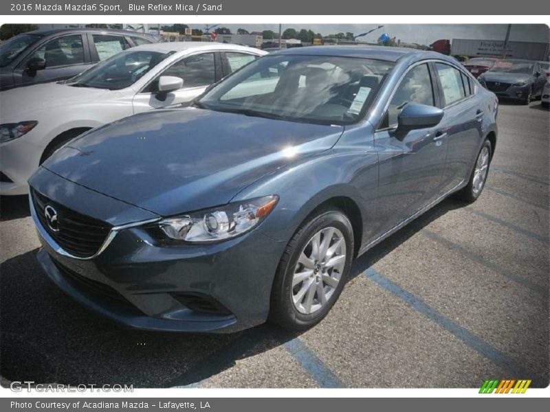 Front 3/4 View of 2016 Mazda6 Sport