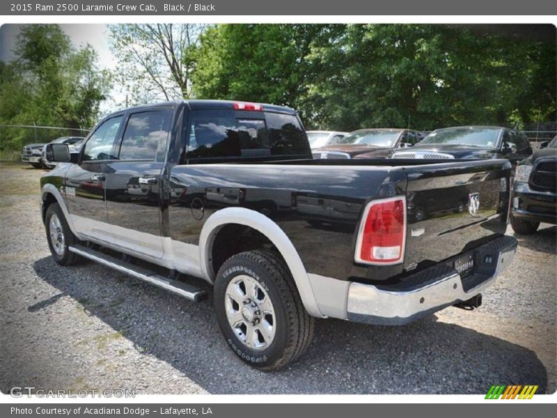 Black / Black 2015 Ram 2500 Laramie Crew Cab