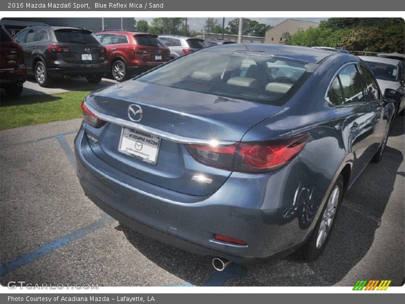 Blue Reflex Mica / Sand 2016 Mazda Mazda6 Sport