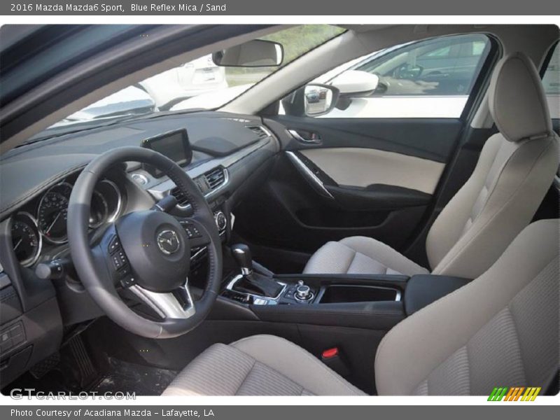 2016 Mazda6 Sport Sand Interior