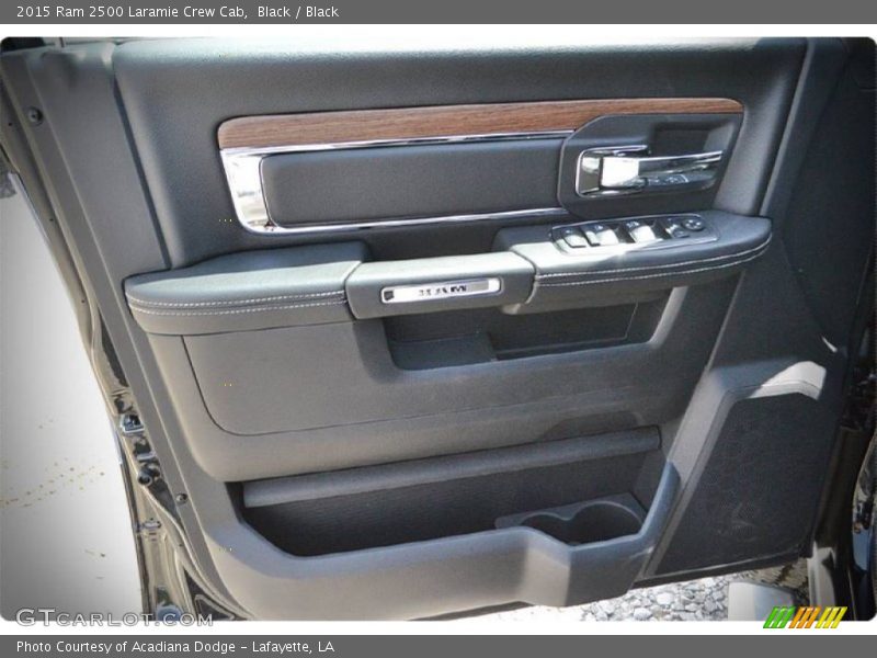 Black / Black 2015 Ram 2500 Laramie Crew Cab