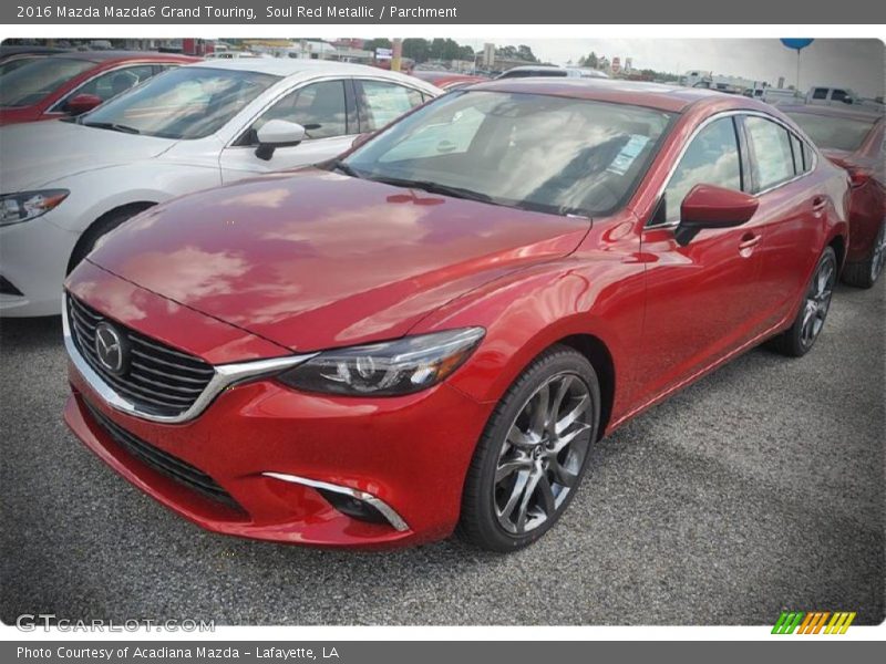 Front 3/4 View of 2016 Mazda6 Grand Touring