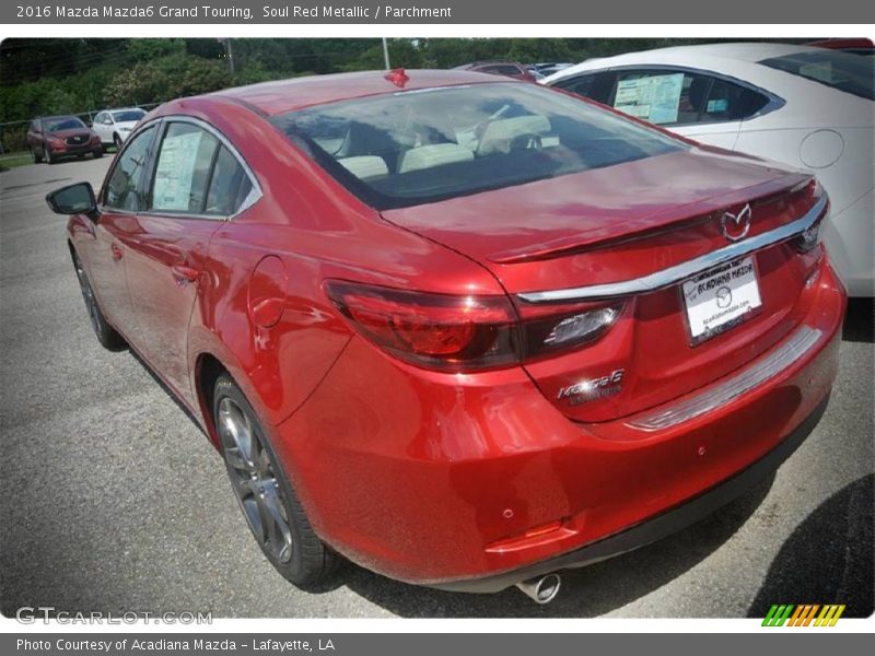 Soul Red Metallic / Parchment 2016 Mazda Mazda6 Grand Touring