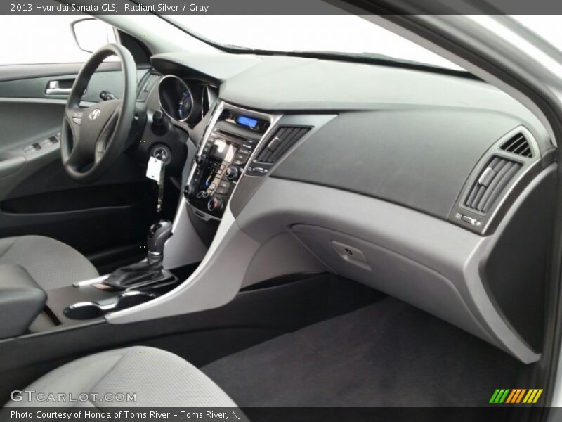 Radiant Silver / Gray 2013 Hyundai Sonata GLS