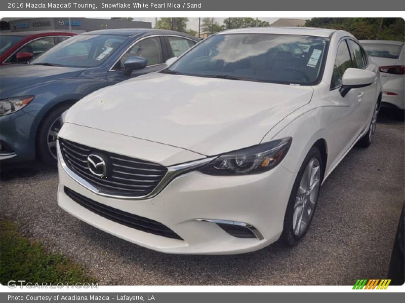 Front 3/4 View of 2016 Mazda6 Touring