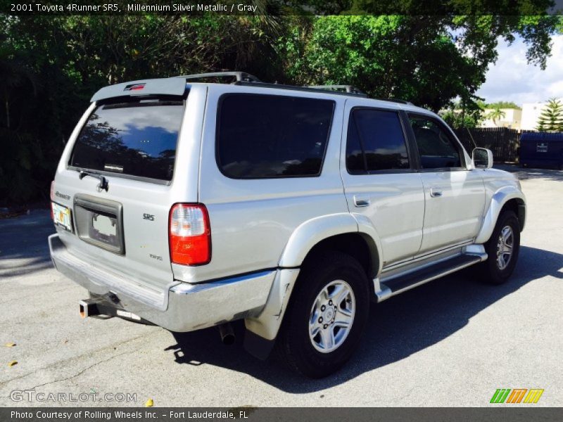 Millennium Silver Metallic / Gray 2001 Toyota 4Runner SR5