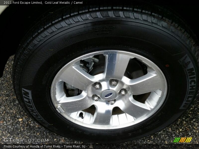 Gold Leaf Metallic / Camel 2011 Ford Escape Limited