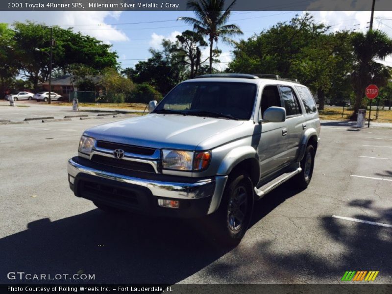 Millennium Silver Metallic / Gray 2001 Toyota 4Runner SR5