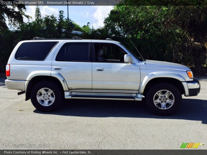 Millennium Silver Metallic / Gray 2001 Toyota 4Runner SR5