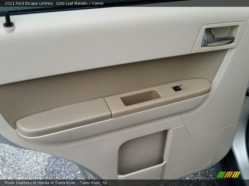 Gold Leaf Metallic / Camel 2011 Ford Escape Limited