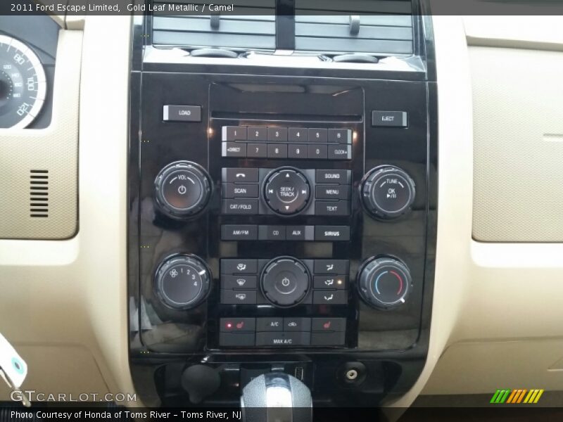 Gold Leaf Metallic / Camel 2011 Ford Escape Limited