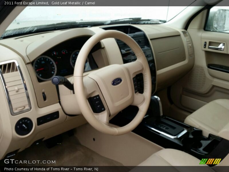 Gold Leaf Metallic / Camel 2011 Ford Escape Limited