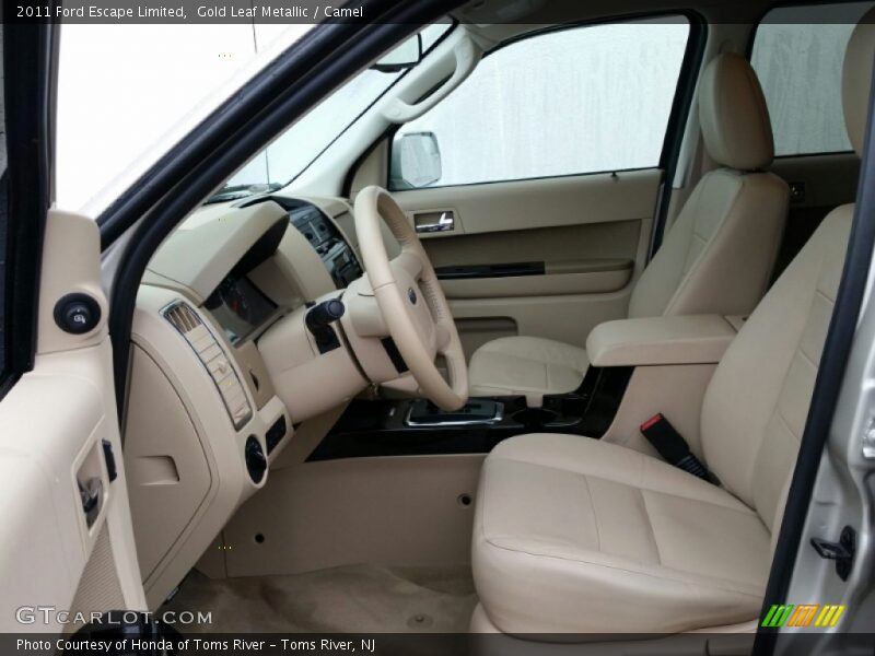 Gold Leaf Metallic / Camel 2011 Ford Escape Limited