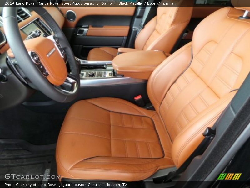 Front Seat of 2014 Range Rover Sport Autobiography