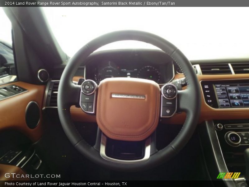 Santorini Black Metallic / Ebony/Tan/Tan 2014 Land Rover Range Rover Sport Autobiography