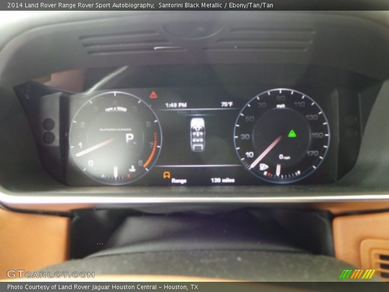 Santorini Black Metallic / Ebony/Tan/Tan 2014 Land Rover Range Rover Sport Autobiography