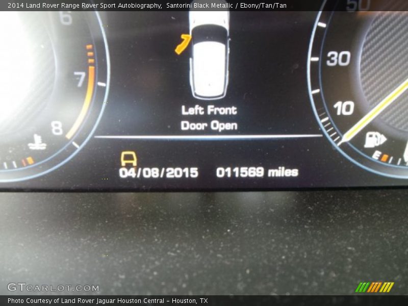 Santorini Black Metallic / Ebony/Tan/Tan 2014 Land Rover Range Rover Sport Autobiography