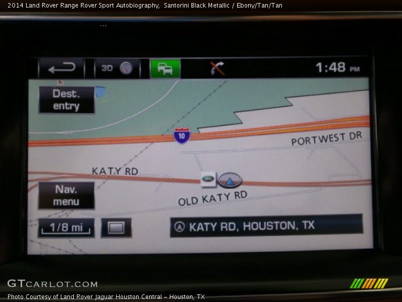 Santorini Black Metallic / Ebony/Tan/Tan 2014 Land Rover Range Rover Sport Autobiography
