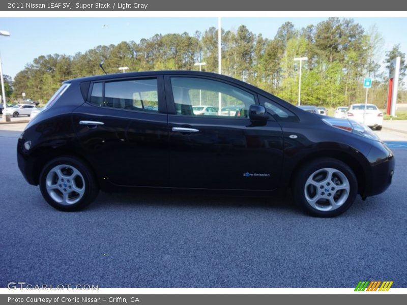 Super Black / Light Gray 2011 Nissan LEAF SV