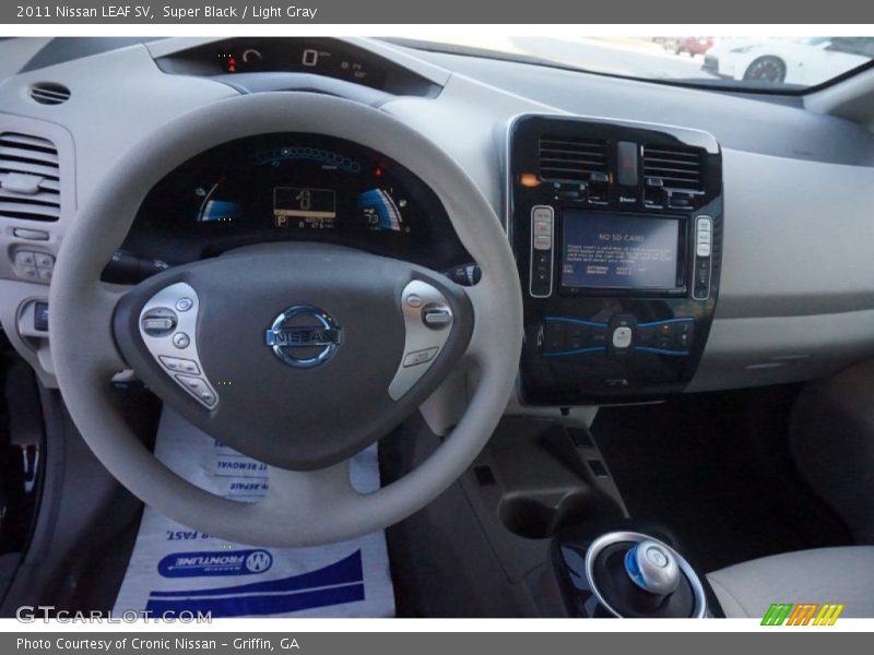 Super Black / Light Gray 2011 Nissan LEAF SV