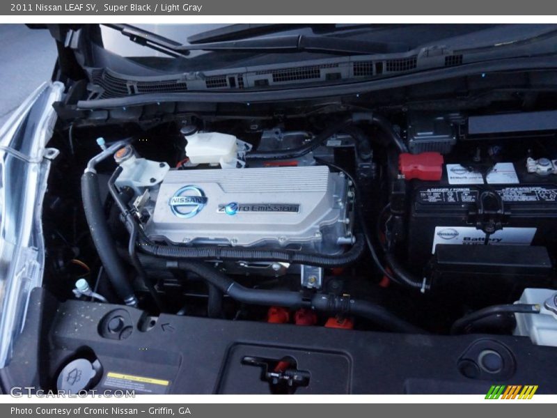 Super Black / Light Gray 2011 Nissan LEAF SV