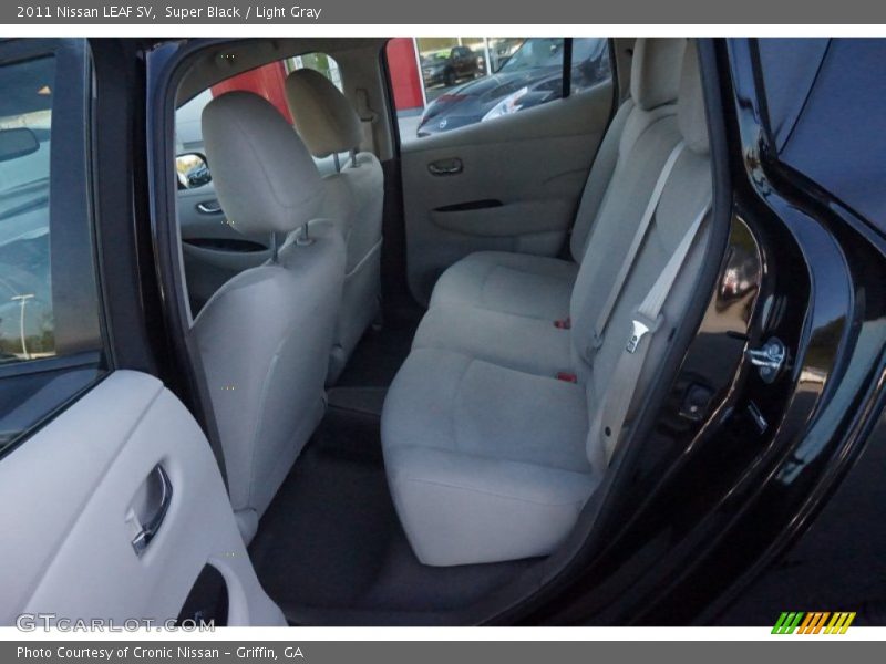 Super Black / Light Gray 2011 Nissan LEAF SV
