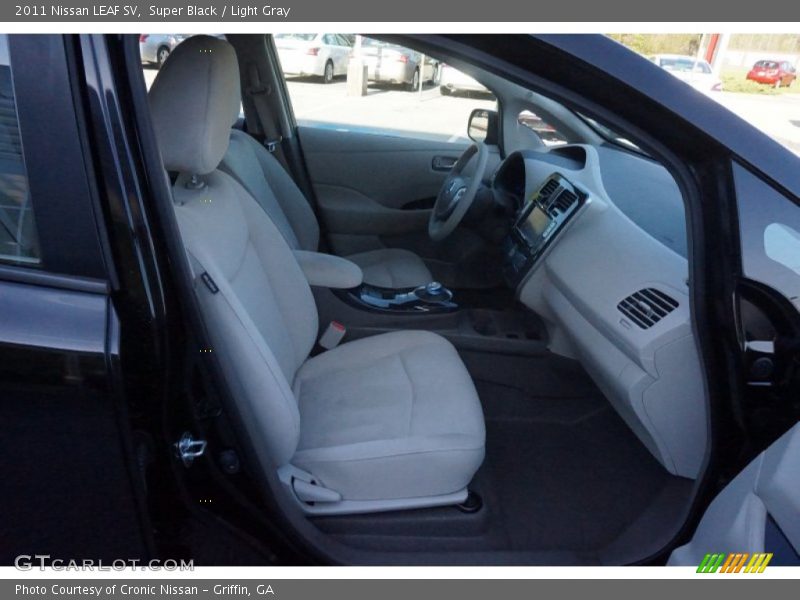 Super Black / Light Gray 2011 Nissan LEAF SV
