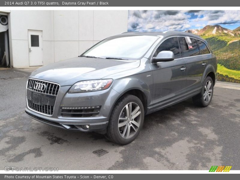 Daytona Gray Pearl / Black 2014 Audi Q7 3.0 TFSI quattro