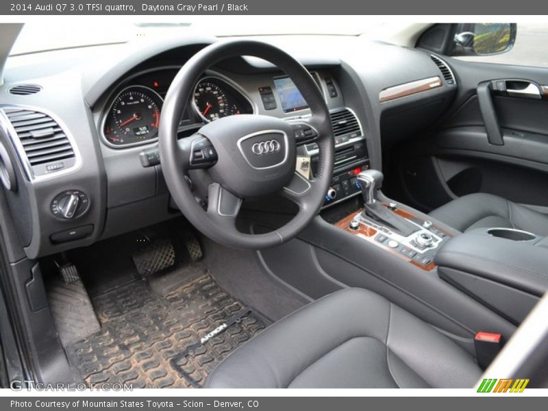 Daytona Gray Pearl / Black 2014 Audi Q7 3.0 TFSI quattro