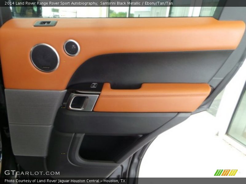 Santorini Black Metallic / Ebony/Tan/Tan 2014 Land Rover Range Rover Sport Autobiography