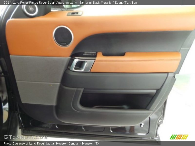 Santorini Black Metallic / Ebony/Tan/Tan 2014 Land Rover Range Rover Sport Autobiography