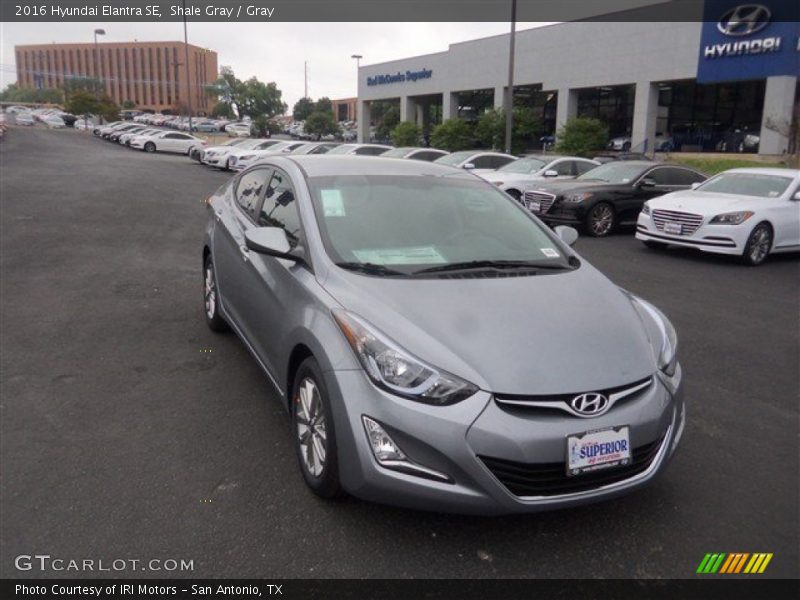 Shale Gray / Gray 2016 Hyundai Elantra SE