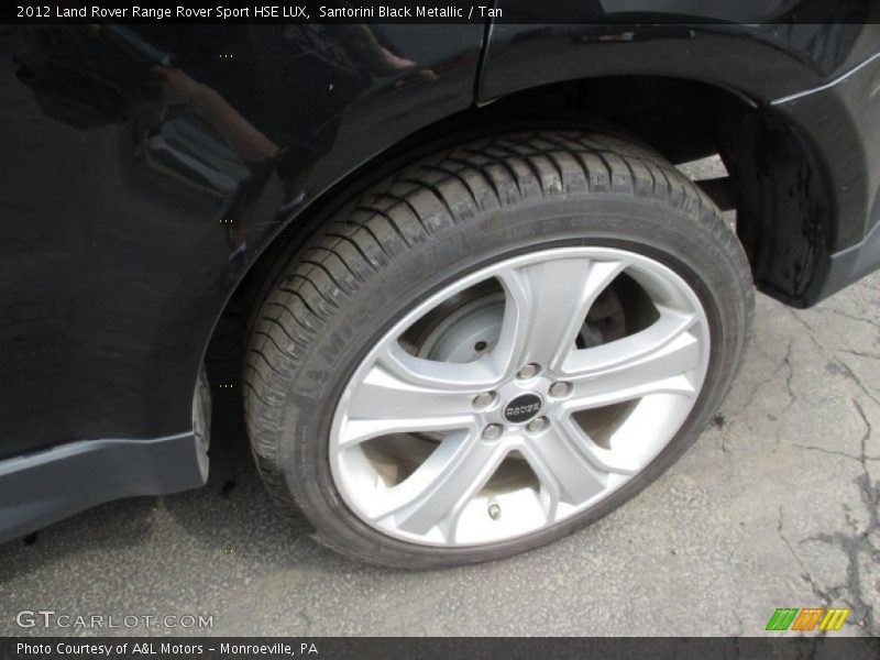 Santorini Black Metallic / Tan 2012 Land Rover Range Rover Sport HSE LUX