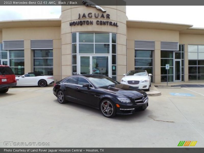 Black / Black 2013 Mercedes-Benz CLS 63 AMG